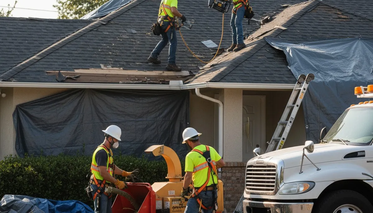 West Palm Beach, FL storm damage tree removal and cleanup by Arbor Tree Care