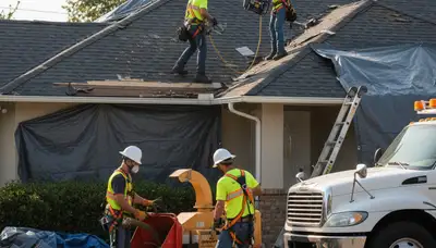 West Palm Beach, FL storm damage tree removal and cleanup by Arbor Tree Care