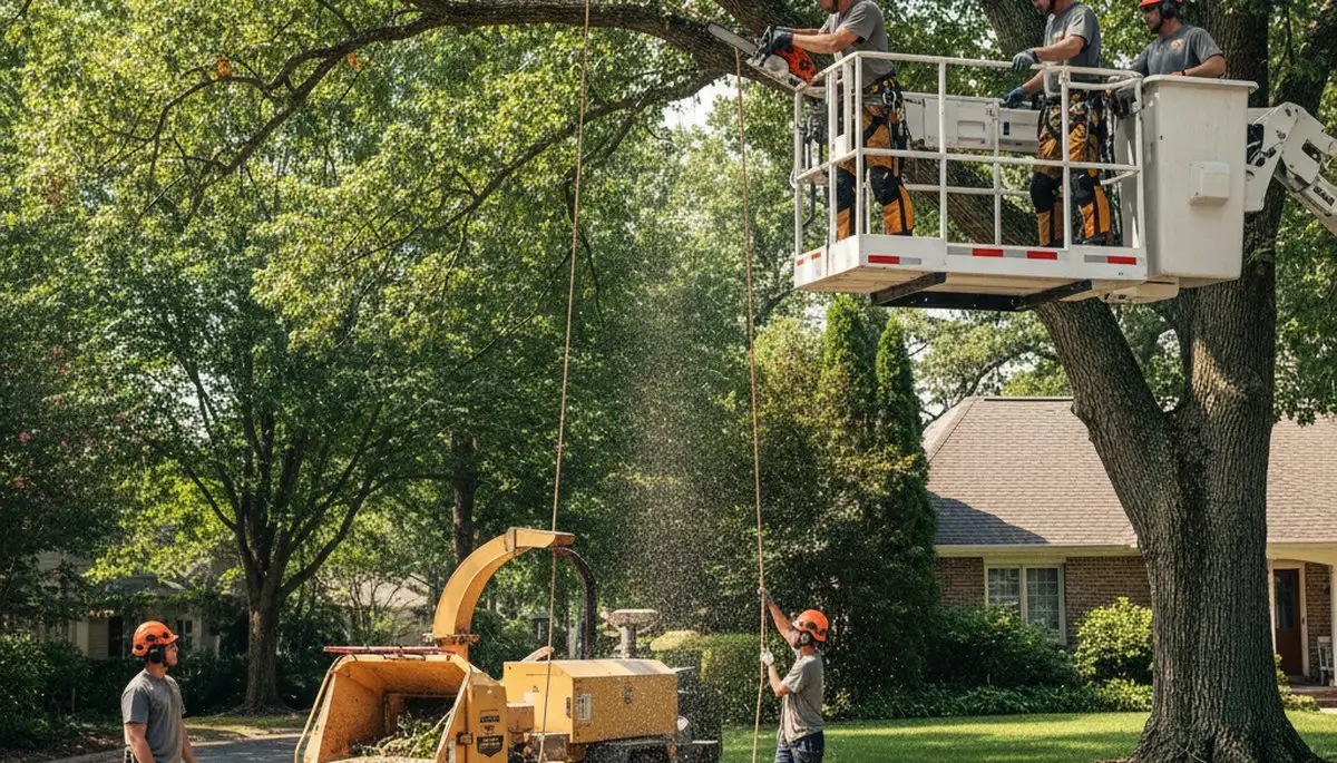 Tree removal crew serving West Palm Beach, FL, for storm-damaged and overgrown trees