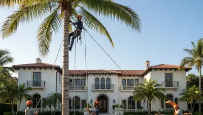 West Palm Beach, FL tree service team providing professional tree removal and trimming solutions